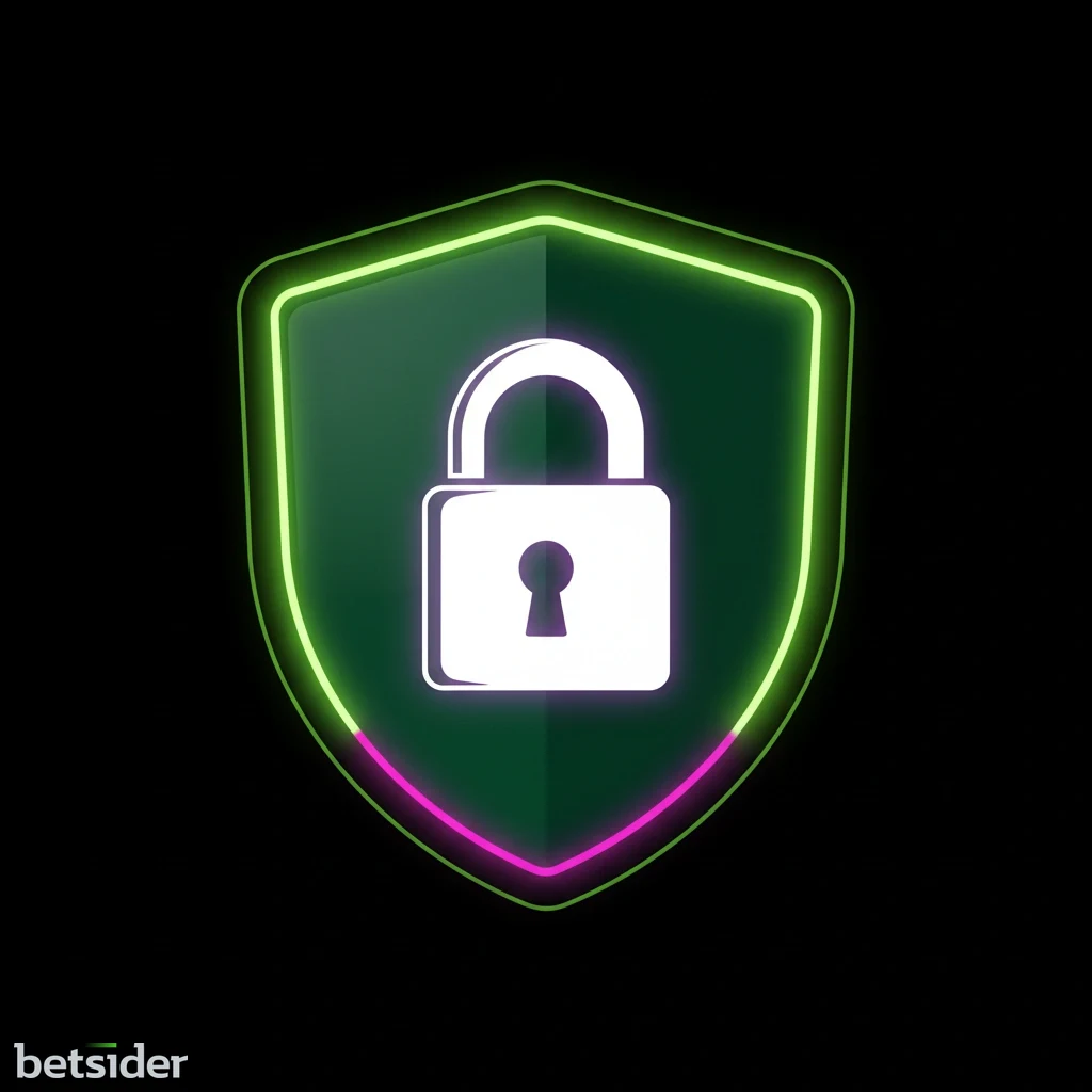 Icona di uno scudo con un lucchetto a simboleggiare la sicurezza dell'account Betsider